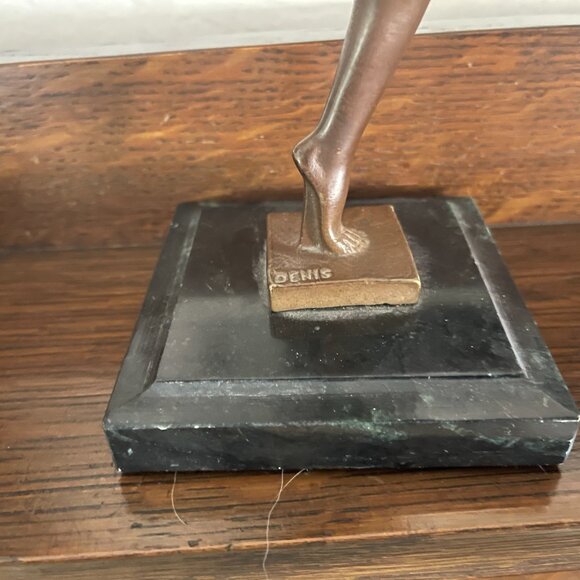 Art Deco Bronze French Female Dancers - Pair - Picture 7 of 8